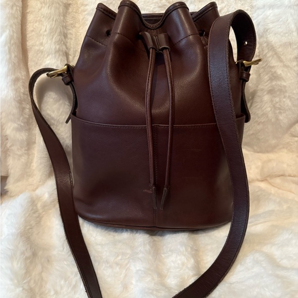 Vintage COACH Berkeley Drawstring Bucket Crossbody